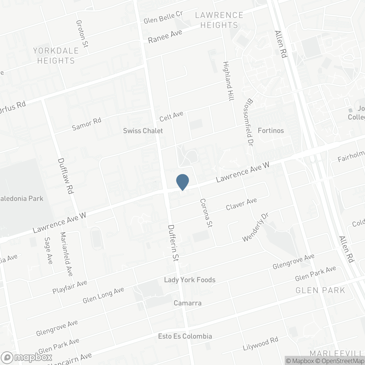 814 - 800 LAWRENCE AVENUE W, Toronto, Ontario M6A 1C3